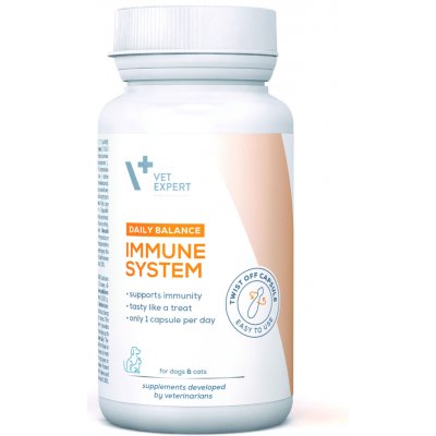 VetExpert Immune system přípravek podporující imunitu u psů a koček 30 kapslí – Hledejceny.cz
