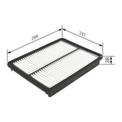Vzduchový filtr BOSCH F 026 400 448 – Hledejceny.cz