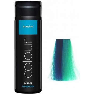 Subrina Direct Colour Turquoise Gelová barva na vlasy tyrkysová 200 ml – Zboží Mobilmania