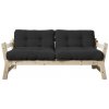 Pohovka Karup sofa Step *158 cm natural + futon dark grey 734