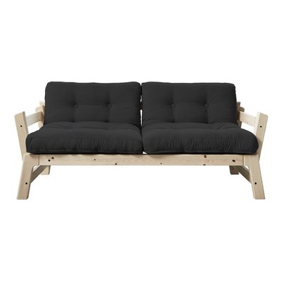 Karup sofa Step *158 cm natural + futon dark grey 734 – Zboží Mobilmania