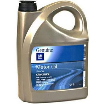 Opel GM Motor Oil Dexos 2 5W-30 5 l od 652 Kč - Heureka.cz