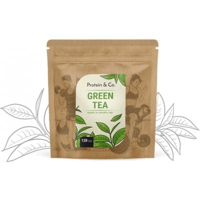 Protein & Co. Green Tea Extrakt 120 kapslí – Hledejceny.cz