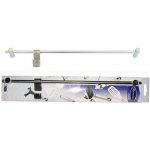 PROVENCE Závěsná lišta 6 háčků 40 cm, nerez – Sleviste.cz