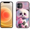 Pouzdro a kryt na mobilní telefon Apple mmCase Gelové iPhone 12 mini - roztomilá panda 1