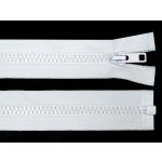 Prima-obchod Kostěný zip No 5 délka 45 cm bundový, barva 101 bílá – Zboží Mobilmania