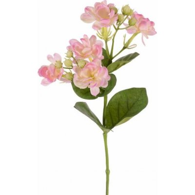 Jasmín, větvička s růžovými květy 35cm – Zboží Mobilmania