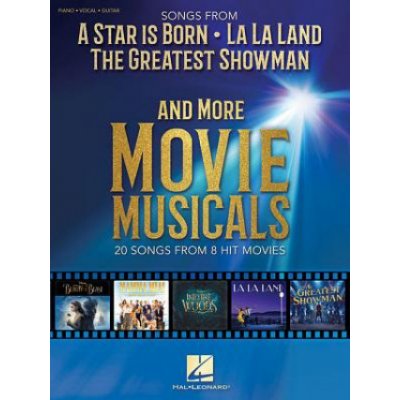 Songs from a Star Is Born, La La Land, the Greatest Showman, and More Movie Musicals Hal Leonard CorpPaperback – Zbozi.Blesk.cz