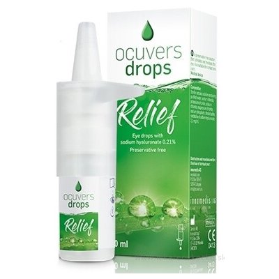 Lunomedic Ocuvers drops Relief oční kapky s obsahem hyaluronátu sodného 0,21% 10 ml – Zbozi.Blesk.cz