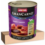 Animonda Gran Carno Adult hovězí & jehněčí 6 x 0,8 kg – Zboží Mobilmania