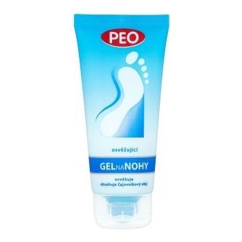 Peo osvěžující gel na nohy s mentolem a čajovníkovým olejem 100 ml