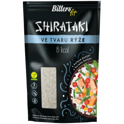 Bitters Fit shirataki ve tvaru rýže 390 g – Zboží Dáma