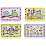 Banquet plastového prostírání Owls 43x28cm 6 ks – Sleviste.cz