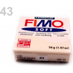 Fimo Staedtler Soft 43 béžová sv. 56 g