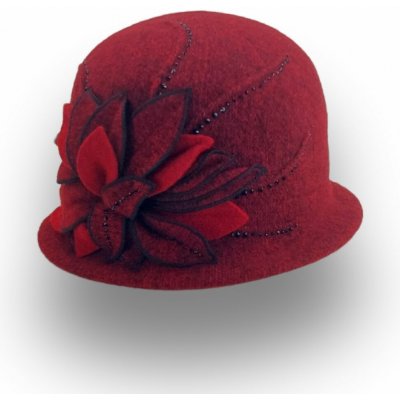 Krumlovanka Woolmark W-0074/001 červený melange – Zboží Dáma