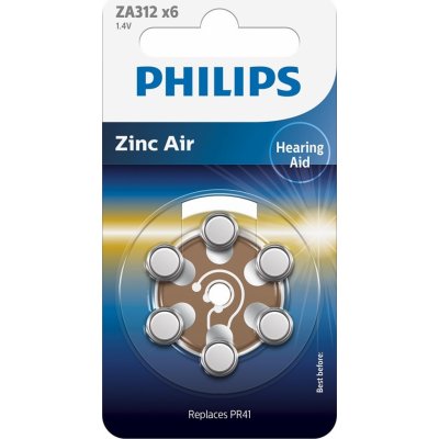 Philips do naslouchadel 6ks ZA312B6A/00 – Hledejceny.cz