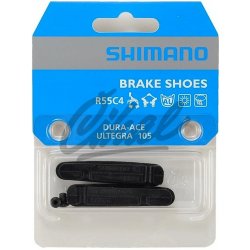 Shimano gumičky R55C4 AL 2 ks černá