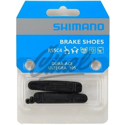 Shimano gumičky R55C4 AL 2 ks černá – Zboží Mobilmania