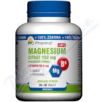 Bio Pharma Magnesium citrát 150 mg + Vitamin B6 60 tablet – Hledejceny.cz