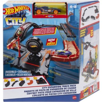 Hot Wheels City rozšiřující balení drah