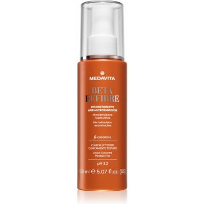 Medavita Beta Refibre Reconstructive Hair Microemulsion posilující sérum na vlasy 150 ml – Hledejceny.cz