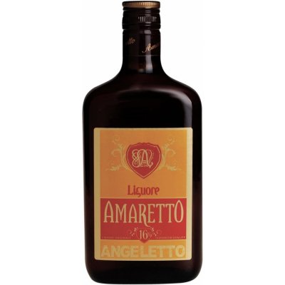 Amaretto Angeletto 16% 0,7 l (holá láhev) – Zboží Dáma