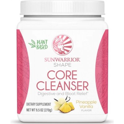 Sunwarrior Core Cleanser, Trávicí směs, Ananas a vanilka, 270 g – Hledejceny.cz