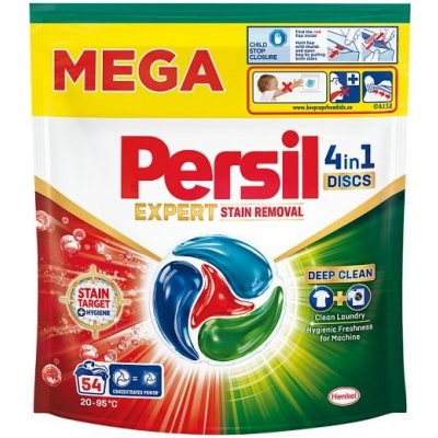 Persil Discs 4v1 Deep Clean Expert Stain Removal prací prostředek 54 PD – Hledejceny.cz