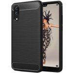 Pouzdro FORCELL CARBON Huawei P20 Lite Černé – Zboží Mobilmania