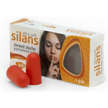 Chránič sluchu SILANS STANDARD Ultra Soft paměťová pěna