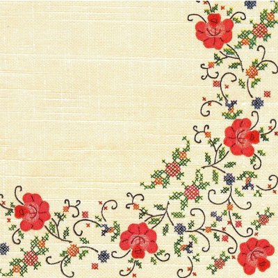 Ubrousek 33x33cm Folklor – Zbozi.Blesk.cz