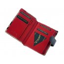 Nivasaža Dámská kožená peněženka N75SNTMGR barevná červená