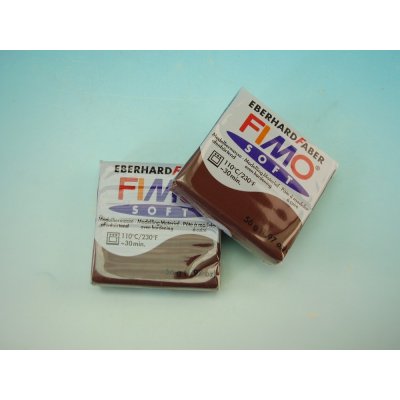 Staedtler Fimo soft čokoládová Staedtler56 g – Sleviste.cz