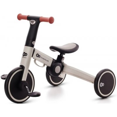 Kinderkraft 4TRIKE stříbrná – Zboží Mobilmania