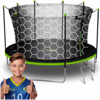Neo-Sport 435 cm + vnitřní ochranná síť + žebřík – Sleviste.cz