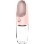 Dogness cestovní láhev pro mazlíčky D02 růžová 400 ml – Sleviste.cz