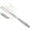 Letky na šipky CONDOR AXE Small Clear/Silver Long