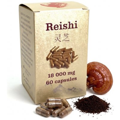 4betterlife Lesklokorka Reishi výtrusy tobolky 18 000 mg 60 ks – Hledejceny.cz