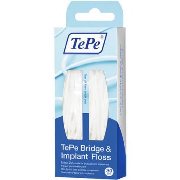 TePe Nit Bridge & Implant Floss 30 ks vláken