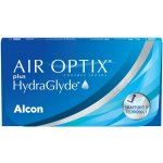 Alcon Air Optix Plus Hydraglyde měsíční kontaktní čočky 6 čoček – Sleviste.cz