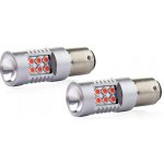 AMiO LED žárovky CANBUS 24SMD 3030 1157 (P21/5W) Červená 12V/24V – Hledejceny.cz