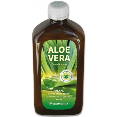 Biodemica Aloe vera šťáva 99,5% 0,5 l – Zboží Mobilmania