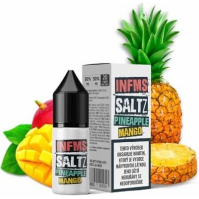 Infamous Saltz Pineapple Mango 10 ml 20 mg – Zboží Dáma
