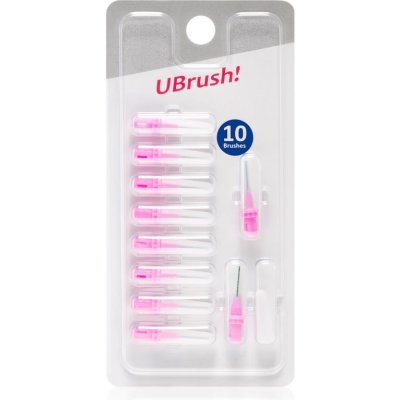 UBrush! Mezizubní kartáček 0,7 mm 10 ks – Zbozi.Blesk.cz