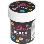 SweetArt gelová barva Black 30 g – Zboží Dáma