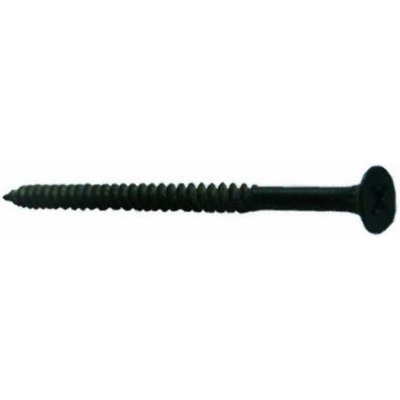 šroub 3.5x55 ČERNÝ FOSFÁT, sádrokartonářský do plechu, jemný závit dvouchodý, PH2 TMN – Hledejceny.cz
