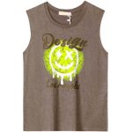 Chlapecké tričko bez rukávů Béžová – Zboží Dáma