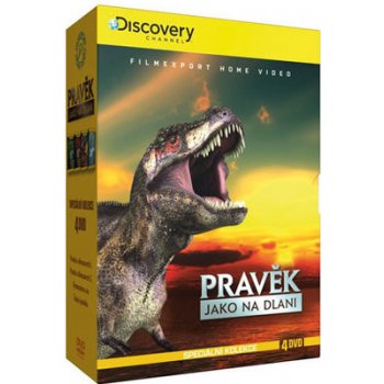 Pravěk jako na dlani: Pravda o dinosaurech 1 a 2 + Tyranosaurus sex + Žraloci pravěku , 4 DVD