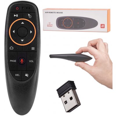 Aga Dálkové ovládání Air Mouse G10 Smart TV Box Mikrofon X9