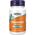 NOW Foods Selenium 100 μg 100 tablet – Hledejceny.cz